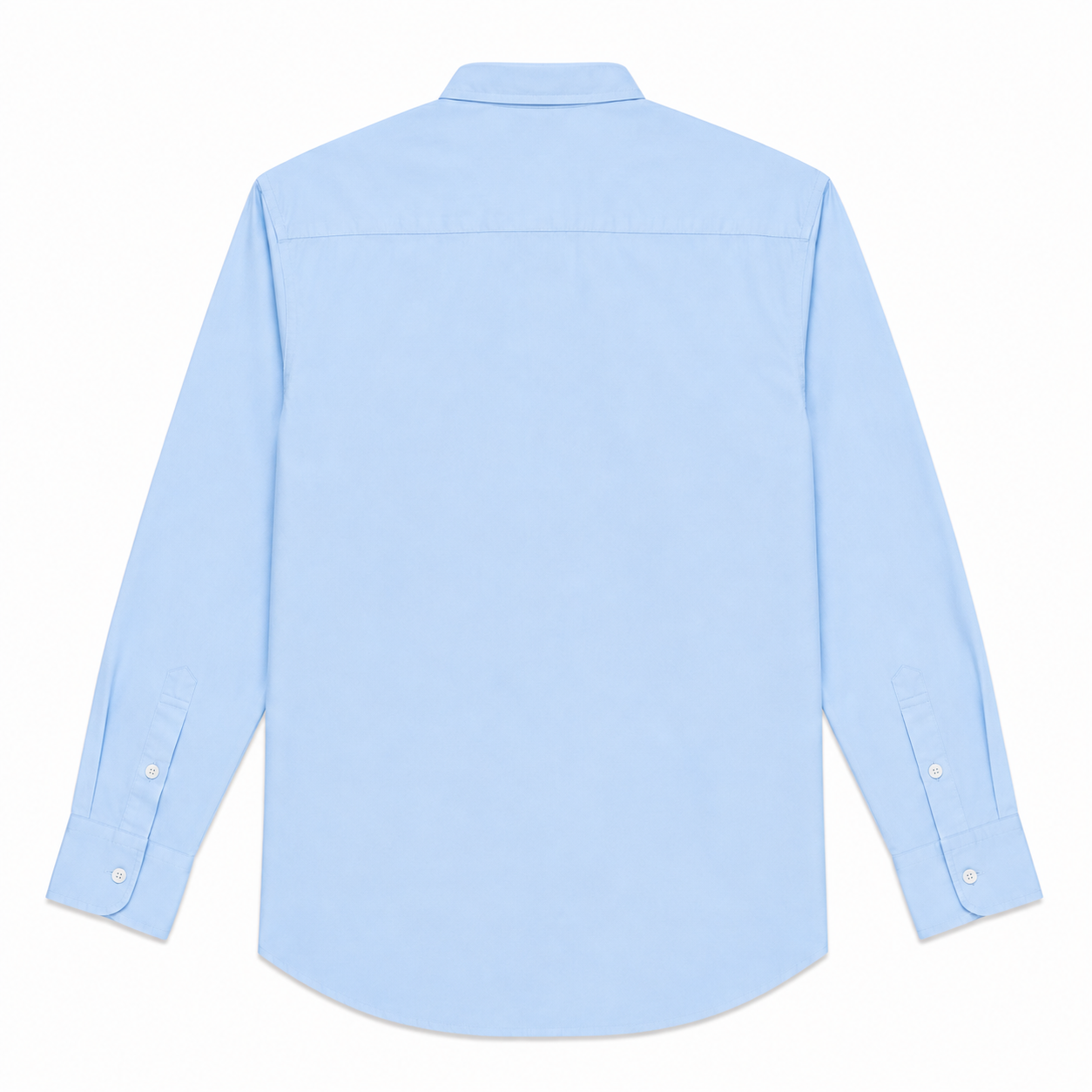TL VASTRA MEN MANDARIN COLLAR SHIRT SKY