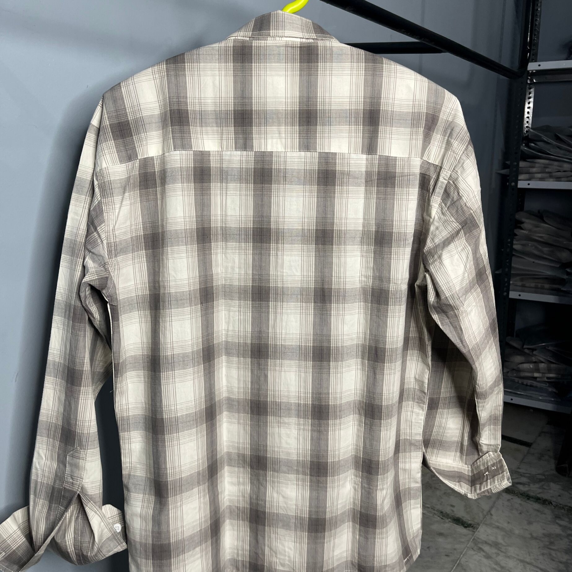 TL VASTRA Men's Pure Cotton Boxy Fit Plaid Checked Shirt | Trendy Oversized Casual Full Sleeve Shirt