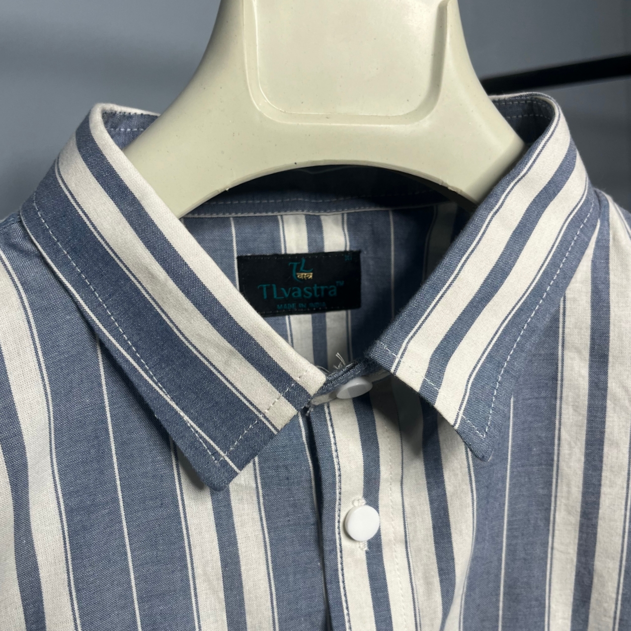 TL VASTRA BOXY FIT STRIPED SHIRT